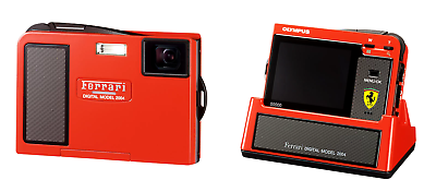 #ad NEW Camera Olympus Ferrari DIGITAL MODEL 2004 3.2 MP Digital Camera