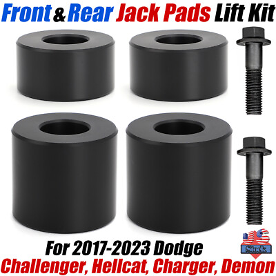 #ad For Challenger Charger HellCat Demon Front Rear Jack Pad Lift Kit 2017 2023 US