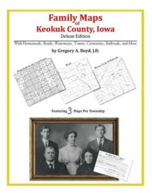 #ad Family Maps Of Keokuk County Iowa