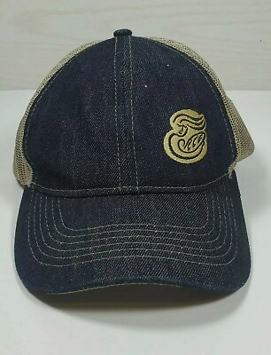 #ad #ad Blue Jean Panera Bread Co Logo Embroidered Trucker hat cap Adjustable