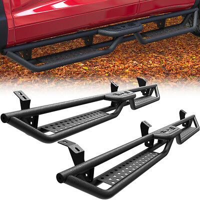 #ad Heavy Duty Running Boards for 05 23 Toyota Tacoma Double Cab Side Steps Nerf Bar