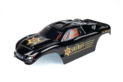 Custom Body Sheriff Police for Traxxas Rustler 2WD 1 10 Truck Car Shell Cover