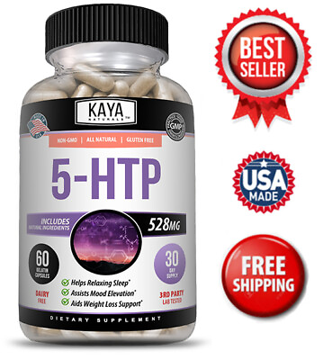 #ad 5 HTP 60Ct Serotonin Support for Sleep and Stress Supports Weight Loss 5HTP