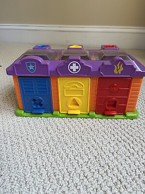#ad #ad Vintage Redbox Rescue Garage 2004 Rare Complete Baby Toddler Therapy Toy Police