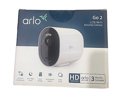 #ad ARLO VML2030 Go 2 LTE Wi Fi Security Camera Working