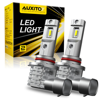 #ad #ad 9005 LED Headlight Super Bright Bulbs Kit White 6500K 360000LM High Beam NEW