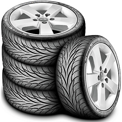 #ad 4 Tires Federal Super Steel 595 225 45R17 91V All Season