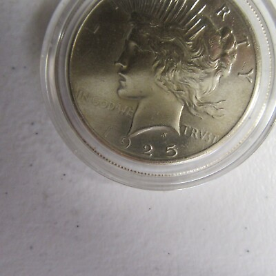 #ad 1925 peace silver dollar