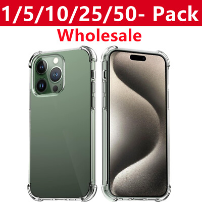 #ad Wholesale Bulk LOT Shockproof Case For iPhone 15 14 13 12 11 Pro MAX 7 8 Plus XR