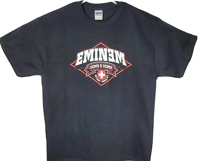#ad #ad Eminem 2010 HOME amp; HOME Tour Concert T Shirt Size L New Old Stock NOS