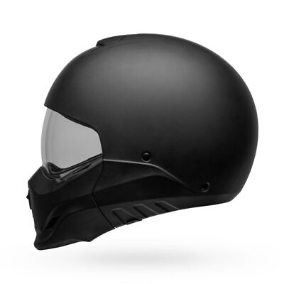 #ad Open Box Bell Adult Broozer Convertible Motorcycle Helmet Matte Black
