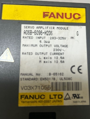 #ad FANUC A06B 6096 H206 FANUC Servo Amplifier Module