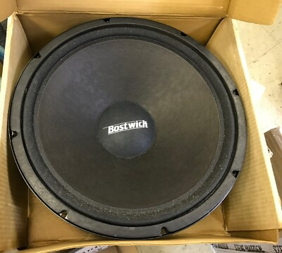 #ad #ad New old school 15quot; Bostwick 1544 car subwoofer NICE
