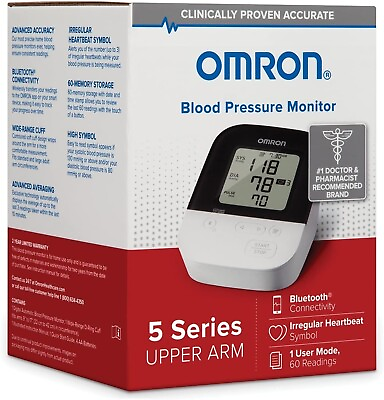 #ad Omron 5 Series BP7250 Upper Arm Blood Pressure Monitor