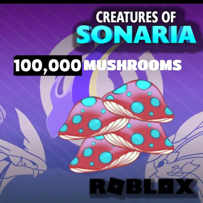 #ad Creatures of Sonaria COS 100000 Mushrooms 100K Shrooms 🔥Fast Delivery🔥