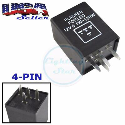 #ad #ad 4 Pin EP29N LED Flasher Relay Fix Hyper Flash Turn Signal Decoder Load Equalizer