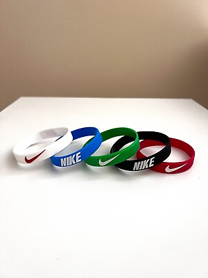 #ad #ad 5 Pack of Nike Silicone Wristband Bracelets