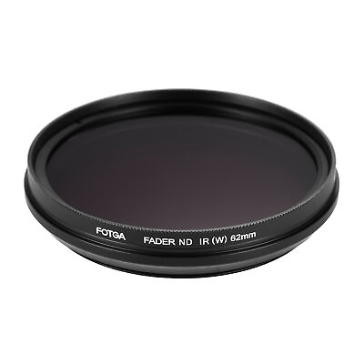 #ad FOTGA 62mm Adjustable Infrared Filter Pass X Ray Lens Filter Variable O4H2
