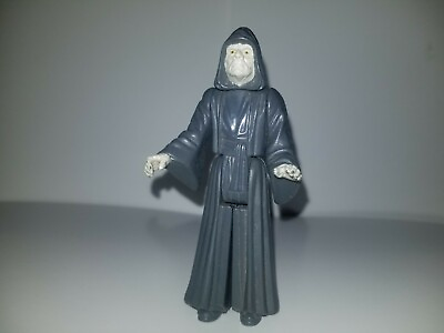 #ad Vintage LFL Star Wars The Emperor Palpatine 4quot; Action Figure 1984 Kenner Used