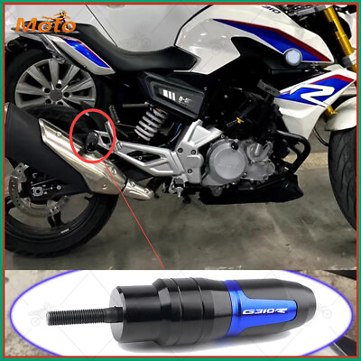 #ad For BMW G310R 2017 2018 2019 CNC Accessories Falling Frame Sliders Crash Exhaust