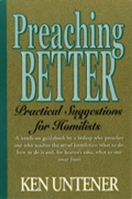 #ad Preaching Better: Practical Suggestions for Homilists