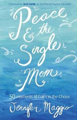 #ad Peace and the Single Mom Paperback By Maggio Jennifer GOOD