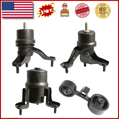 #ad Motor Mounts 4PCS Replacement for 2002 2009 Camry 2.4L 4204 4211 4203 4207