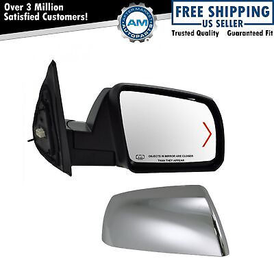 #ad Chrome Signal Heated Side View Mirror RH Right Passenger Side for Sequoia Tundra