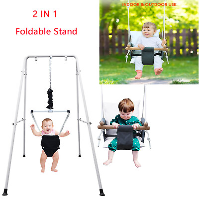 #ad Baby Jumper with Stand Baby Bouncer Baby Exerciser Baby Jumping Toddler Swing
