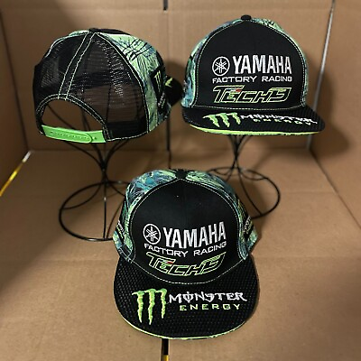 #ad Monster Energy Team Yamaha Racing Tech 3 Snapback Hat