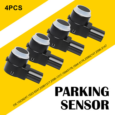 #ad 4 Reverse Backup Parking Bumper Park Assist Object Sensor 15239247 For GMC Chevy