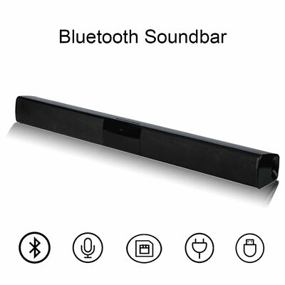 #ad #ad 550mm New Stereo Speaker Bluetooth 4.2 4 Trumpet Soundbar Wireless TV Speaker