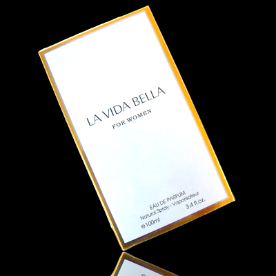 #ad quot;La Vida Bellaquot; Perfume for Women 3.4 oz Natural Spray Eau De Parfum New Sealed
