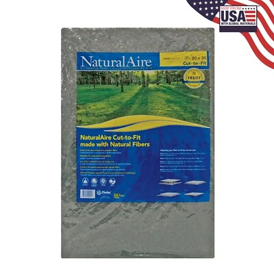 #ad AAF Flanders SM1006 NaturalAire Hogs Hair Cut To Fit Air Filter