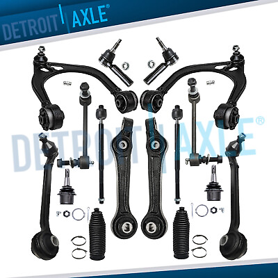 #ad #ad RWD 16pc Front Control Arm Kits Tie Rods Sway Bars for Dodge Challenger Charger