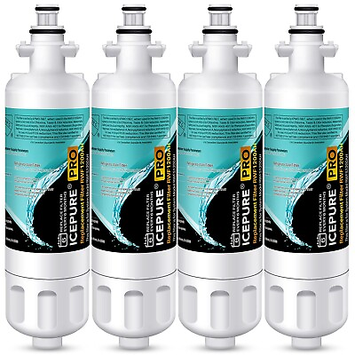 #ad 4PACK Fit For LG LT700P ADQ36006101 kenmore 469690 rwf1200A Icepure NSF53 Filter