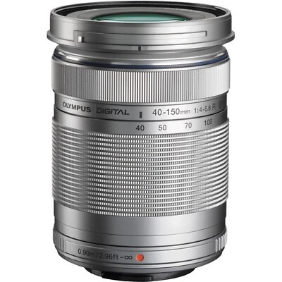 #ad #ad Olympus M.Zuiko Digital ED 40 150mm f4 5.6 R Lens Silver