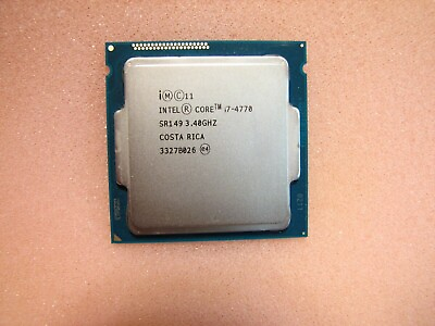 #ad Intel Core i7 4770 3.4GHz 3.9Ghz 8MB LGA1150 SR149 CPU Processor