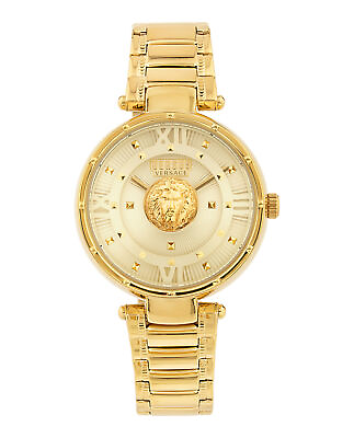 #ad Versus Versace Womens Gold 38mm Bracelet Fashion Watch