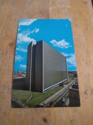 #ad Kansas City KS Kansas Federal Building Vintage Postcard