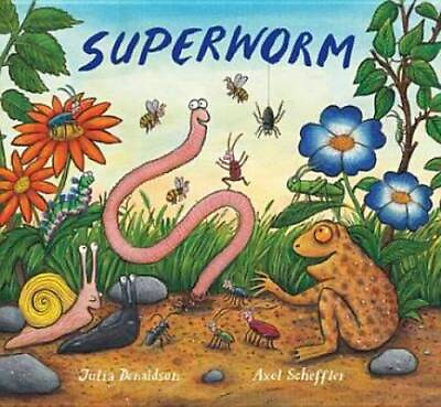 #ad Superworm Hardcover By Julia Donaldson GOOD