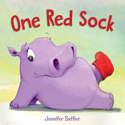 #ad One Red Sock Board book By Sattler Jennifer GOOD