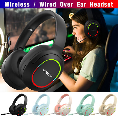 #ad Wireless Bluetooth Headphones Foldable W Mic For Samsung A12 A13 A14 A32 A42 A53