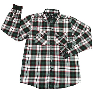 #ad Dixxon Flannel Shirt Limited Edition Snap On Form amp; Function Mens Medium Plaid M