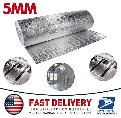 #ad 3㎡ Aluminum Foil Bubble Insulation pad for Keep HeatThermal Insulation Shield