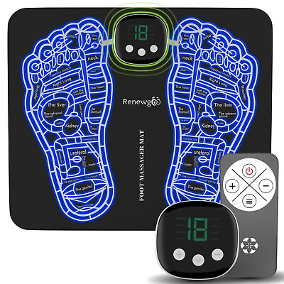 #ad Foot Massager Mat with Remote Massage Plantar Fasciitis amp; Neuropathy by Renewgoo