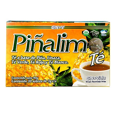 #ad 30 bags Te Piñalim De Piña GNVida Piñalim TEA DIET Pineapple