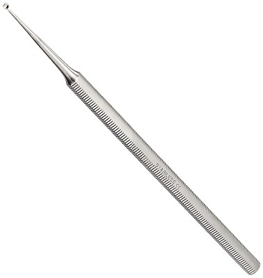 #ad Curette Excavator 5quot; Single End with Hole 2.5 mm