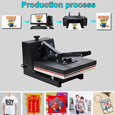 #ad Heat Press Machine Digital T shirt Mug Craft Sublimation Transfer 16 X 24quot; Plate