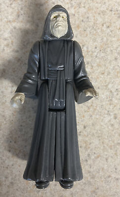 #ad Vintage LFL Star Wars The Emperor Palpatine 4quot; Action Figure 1984 Kenner VG